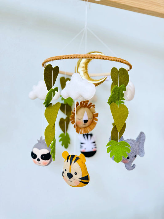 MOVIL DE CARITAS DE ANIMALES SALVAJES