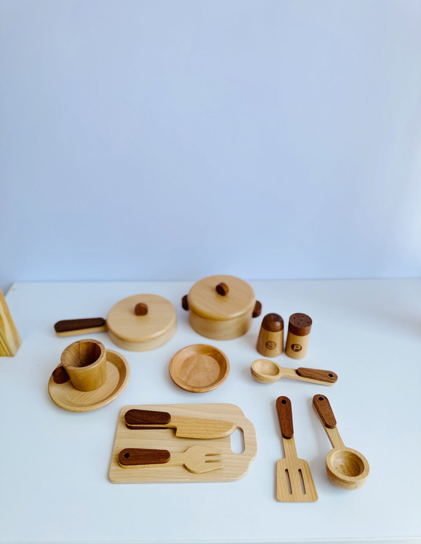 Set de cocina en madera